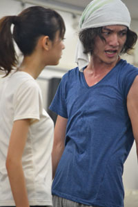 『飛龍伝21～殺戮の秋～』稽古場より。細貝圭