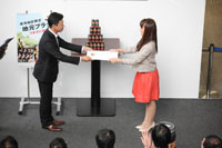 元SKEの平田璃香子がイベントに登場　撮影：新井亮