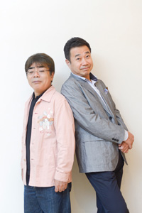 左から、小倉久寛、三宅裕司