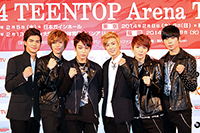 TEENTOP、Zeppツアー完走！ アリーナツアーはファンと「より密接