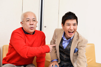 小堺一機と関根勤　　撮影：源 賀津己