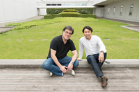 アラン・ギルバートと小曽根真　(c)Koichi Miura