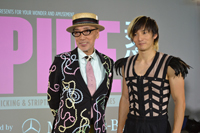 会見より。テリー伊藤、吉川泰昭