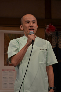木津誠之。バーバー小磯の従業員、和田