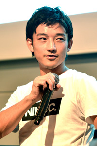 西大伍選手　撮影：平岩享