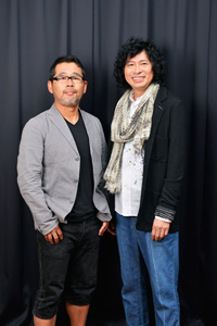 左から、藤村忠寿、鈴井貴之　　撮影：源 賀津己