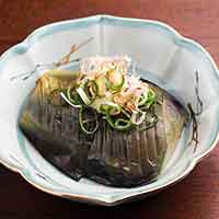 水茄子の揚げ浸し