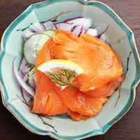 マリネサーモン