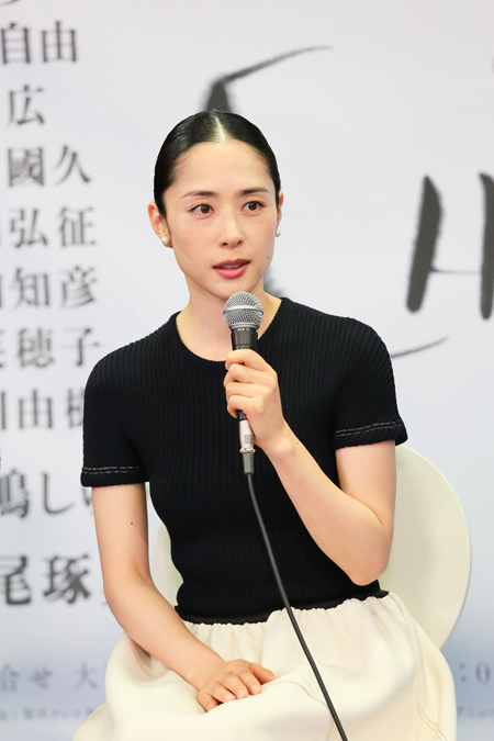 深津絵里　　撮影：福井麻衣子