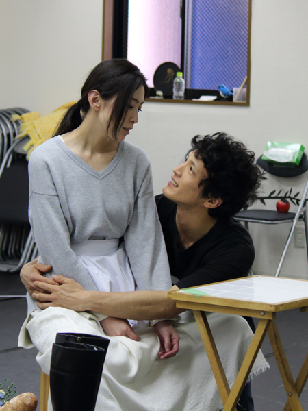 舞台『令嬢と召使』稽古場より