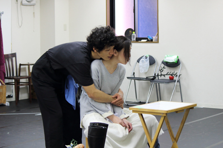 舞台『令嬢と召使』稽古場より