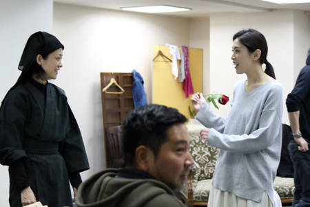 舞台『令嬢と召使』稽古場より