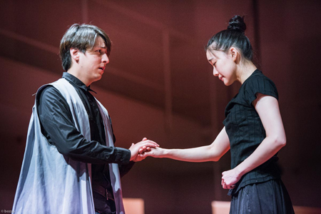 新国立劇場 演劇『あわれ彼女は娼婦』稽古場より　photo by bozzo