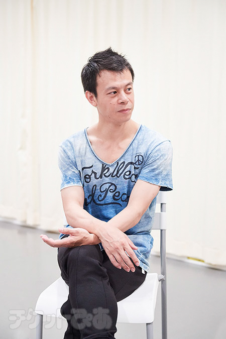 蔡暁強　撮影：早川達也