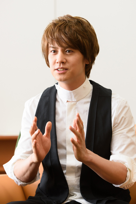 浦井健治　　撮影：山本祐之
