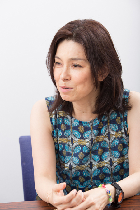 高田聖子　　撮影：石阪大輔