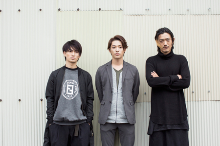 左から、松田凌、安西慎太郎、谷口賢志　　撮影：石阪大輔