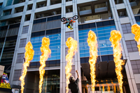 記者発表の模様