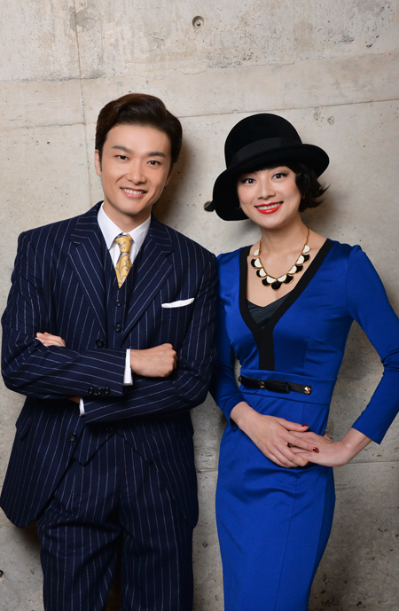 井上芳雄、小池栄子　　撮影：源 賀津己