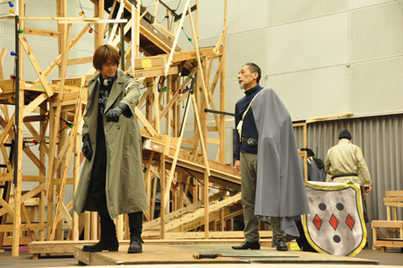 舞台『ヘンリー四世』稽古場より