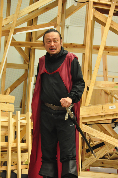 舞台『ヘンリー四世』稽古場より