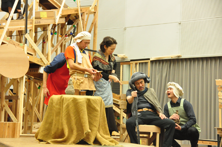 舞台『ヘンリー四世』稽古場より