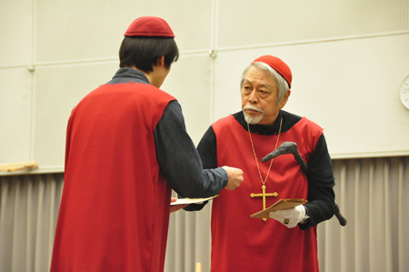 舞台『ヘンリー四世』稽古場より