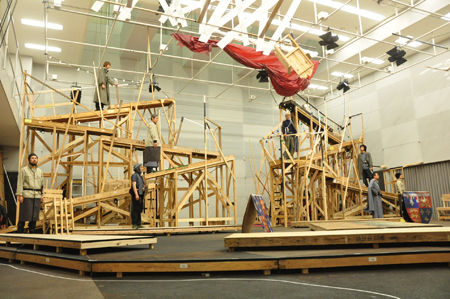 舞台『ヘンリー四世』稽古場より