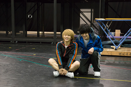 Live Performance Stage「チア男子!!」稽古場より　撮影：石阪大輔