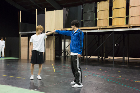 Live Performance Stage「チア男子!!」稽古場より　撮影：石阪大輔