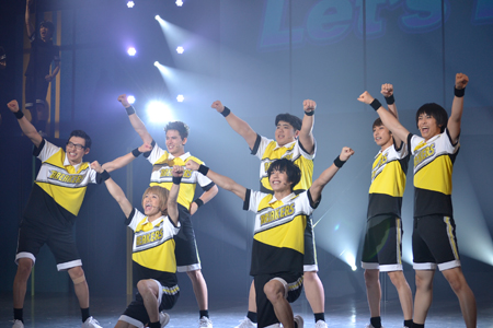Live Performance Stage「チア男子!!」公開ゲネプロより
