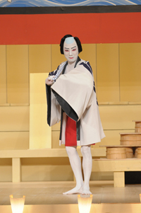『浮世風呂』三助政吉＝市川猿之助　(C)松竹