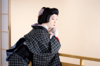 『一本刀土俵入』お蔦＝市川猿之助　撮影：齋藤芳弘