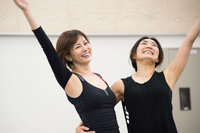 公開稽古の模様　写真：中川有紀子