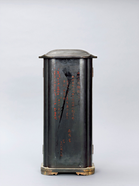 「世継観音像」 厨子背面