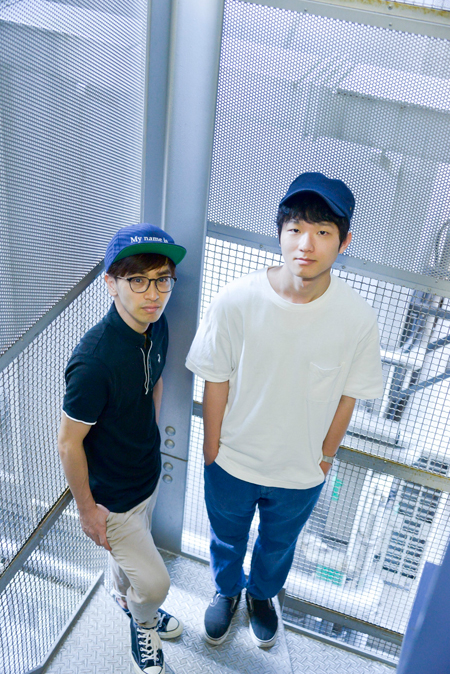 左から、谷川正憲、加藤拓也