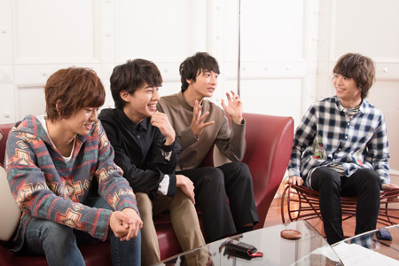 小関裕太、富田健太郎、正木郁、溝口琢矢が語る今年の『ハンサム