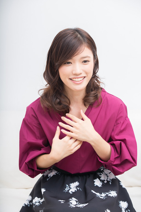 美山加恋　　撮影：石阪大輔