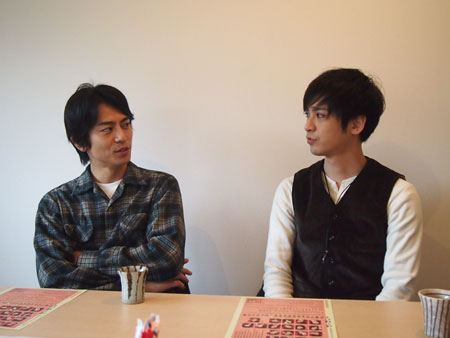 左から、牧田哲也、平田裕一郎