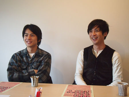 左から、牧田哲也、平田裕一郎