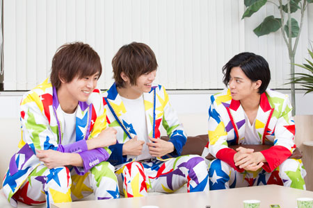 左から、正木郁、溝口琢矢、石原壮馬　　撮影：石阪大輔