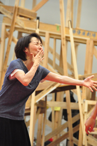 『ヘンリー五世』稽古場より