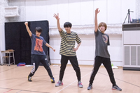 男劇団　青山表参道Ｘ　旗揚げ公演「SHIRO TORA」稽古場より　撮影:イシイノブミ