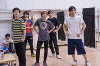 男劇団　青山表参道Ｘ　旗揚げ公演「SHIRO TORA」稽古場より　撮影:イシイノブミ