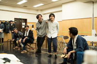 ゴツプロ！第四回公演「阿波の音」 稽古場より　撮影：MASA HAMANOI