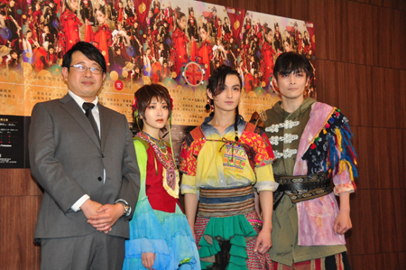 左から毛利亘宏、生駒里奈、松田凌、井俣太良