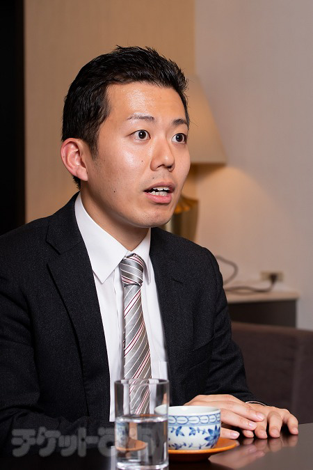 藤山扇治郎（撮影：イシイノブミ）