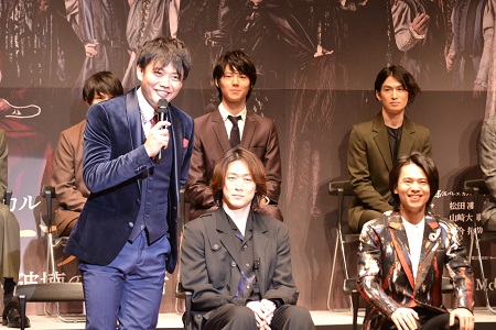 ミュージカル「チェーザレ 破壊の創造者」製作発表より
