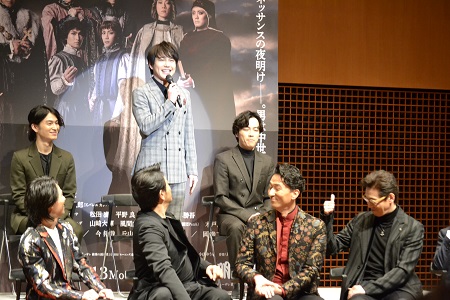 ミュージカル「チェーザレ 破壊の創造者」製作発表より