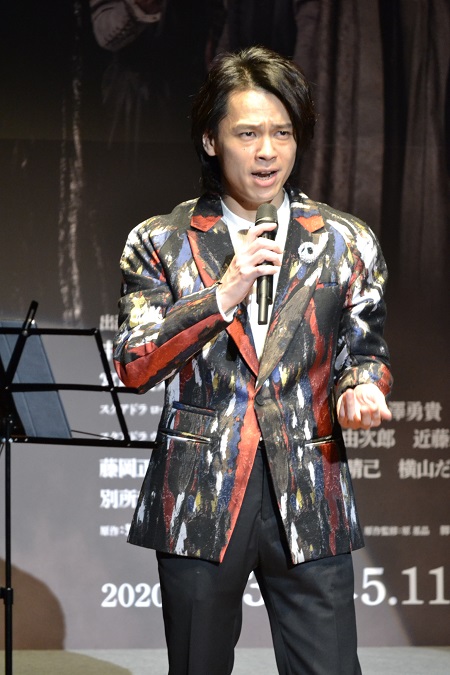ミュージカル「チェーザレ 破壊の創造者」製作発表より